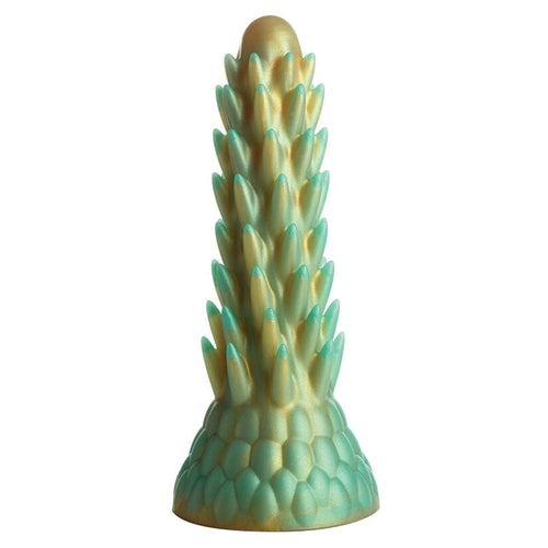 Stegosaurus Spiky Reptile Fantasy Dildo Dildo Creature Cocks Green 