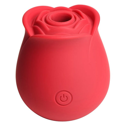 Bloomgasm The Perfect Rose Clitoral Stimulator Vibrator XR Brands Red 