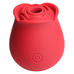 Bloomgasm The Perfect Rose Clitoral Stimulator Vibrator XR Brands Red 