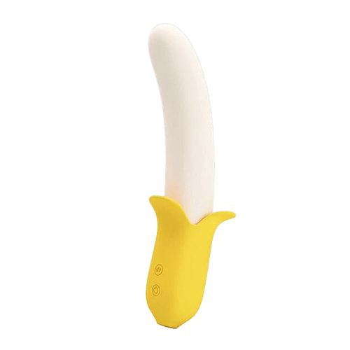 Banana Geek Thrusting Vibrator Vibrator Pretty Love 