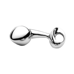 Stainless Steel Pure Plug Large Butt Plug Butt Plug Njoy Silver 