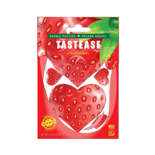 Tastease Edible Candy Sticker Oral Candy Pastease Strawberry 