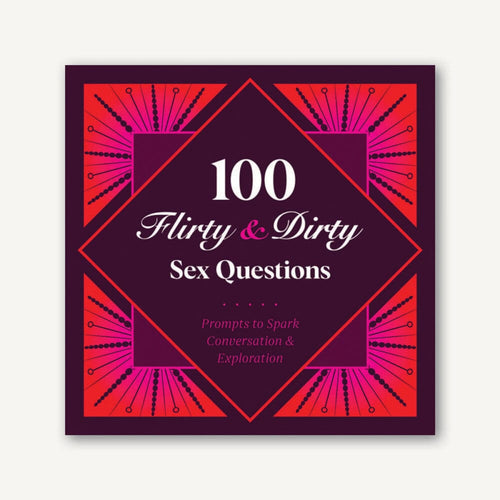 100 Flirty & Dirty Sex Questions Card Games Chronicle Books 