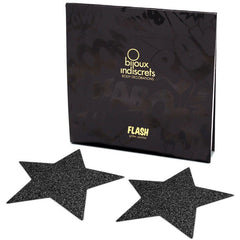 Flash Glitter Pasties Pasties Bijoux Black Star 