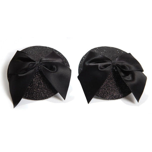 Burlesque Glitter Bow Pasties Pasties Bijoux 