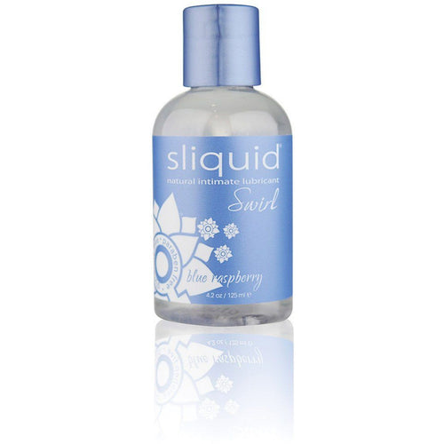 Swirl Blue Raspberry Water Based Lube Lube Sliquid 