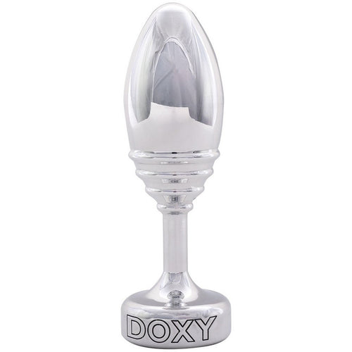 Ribbed Aluminum Butt Plug Butt Plug Doxy 