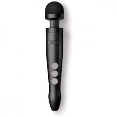 Die Cast 3R Rechargeable Wand Vibrator Doxy Black 