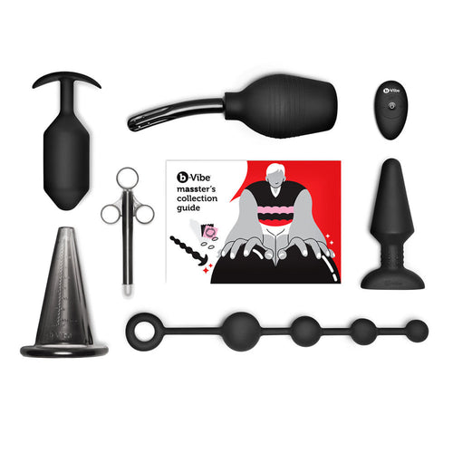 Anal Education Set: Masster's Degree Edition butt toy kit B-Vibe 