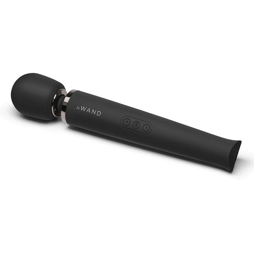 Powerful Rechargeable Wand Vibrator Vibrator Le Wand Black 