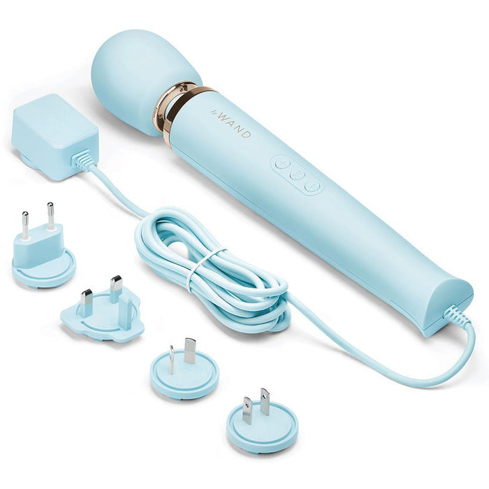 Powerful Corded Wand Vibrator Wild Flower Powerful Corded Wand Vibrator Wild Flower