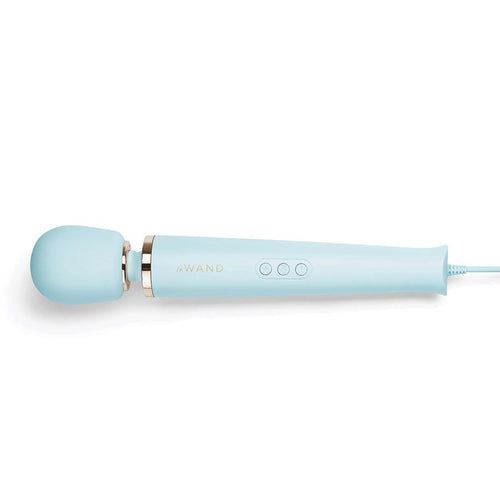 Powerful Corded Wand Vibrator Vibrator Le Wand Blue 