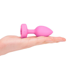 Vibrating Jewel Heart Plug Butt Plug B-Vibe 