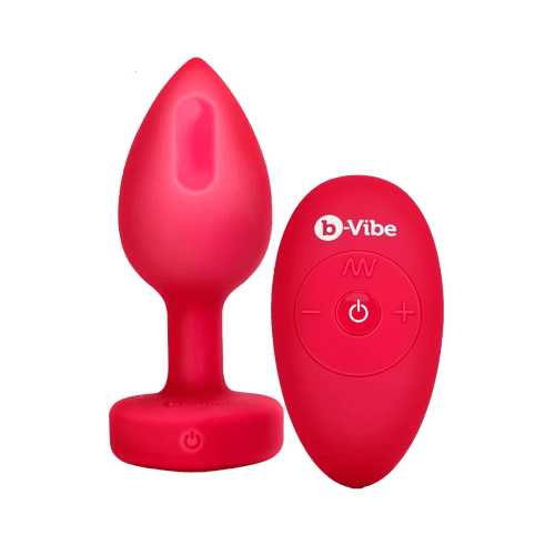 Vibrating Jewel Heart Plug Butt Plug B-Vibe 