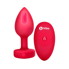 Vibrating Jewel Heart Plug Butt Plug B-Vibe 