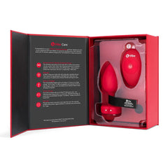 Vibrating Jewel Heart Plug Butt Plug B-Vibe 