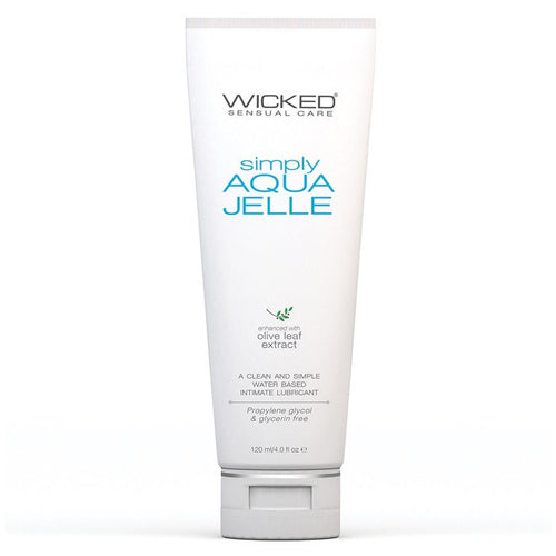 Simply Aqua Jelle Lube Lube Wicked Sensual Care 