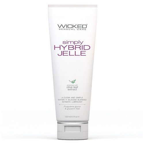 Simply Hybrid Jelle Lube Lube Wicked Sensual Care 