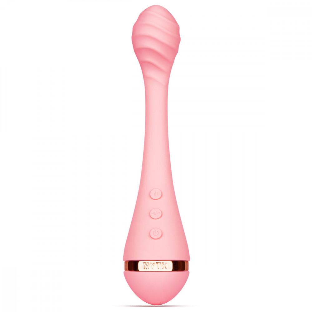 Myth Textured Luxury G-Spot Vibrator – Wild Flower