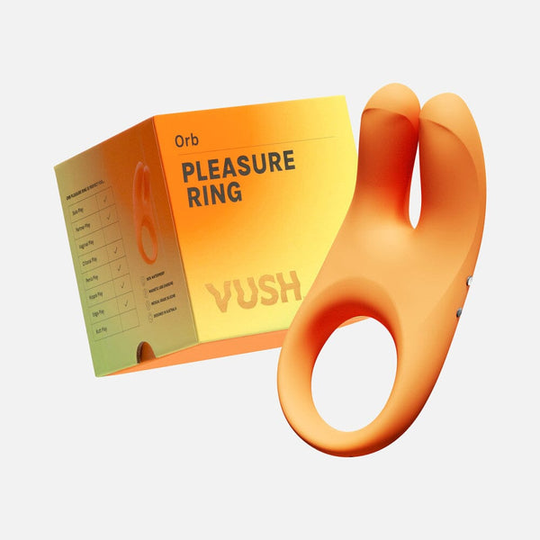 Orb Vibrating Pleasure C-Ring Cock Ring Vush 