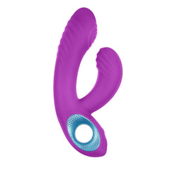 Cora Pulsating Rabbit Vibrator Vibrator Femme Funn Purple 