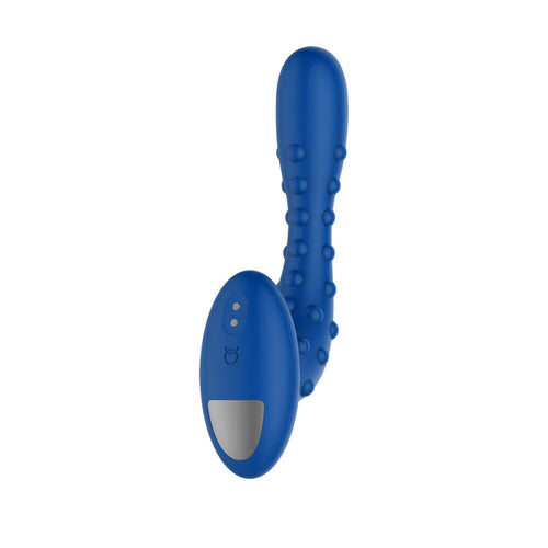 Forto Studded Pro Plug Prostate Vibrator Femme Funn Blue 