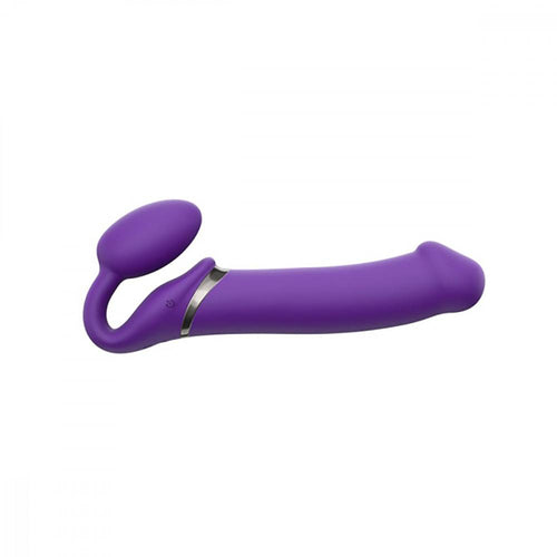 Flexible Vibrating Strapless Strap On Dildo Double Dildo Strap On Me XLarge 