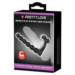 Hercules Dual Penetrator Cock Ring Pretty Love 