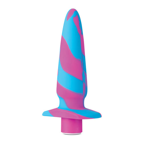 Avant Vibrotize Silicone Vibrating Plug Butt Plug Blush 