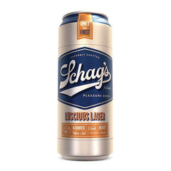 Schag's Beer Can Stroker Penis Sleeve Blush Luscious Larger 