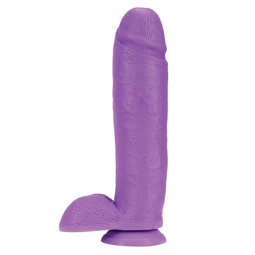 Neo Elite Silicone Dual Density 10" Dildo Dildo Blush Purple 