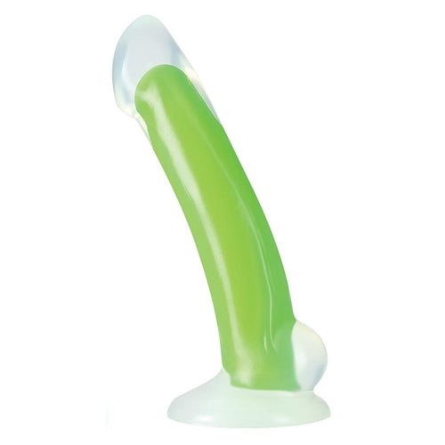 Neo Elite Glow In The Dark Omnia Dildo Dildo Blush 