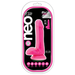 Neo Elite Silicone Dual Density 6" Dildo Dildo Blush 