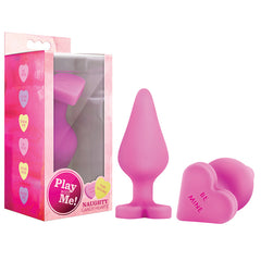 Naughty Candy Hearts Butt Plug Butt Plug Blush 