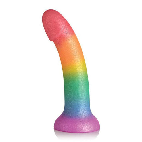 Simply Sweet 6.5" Smooth Rainbow Dildo Dildo Curve Toys 