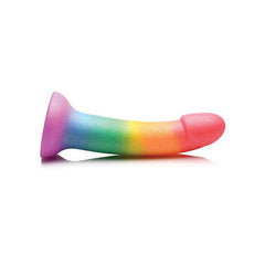 Simply Sweet 6.5" Smooth Rainbow Dildo Dildo Curve Toys 