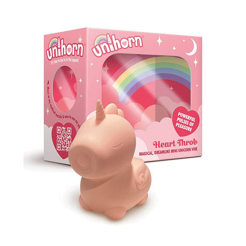 Unihorn Heart Throb Pulsing Vibe Vibrator Creative Conceptions 