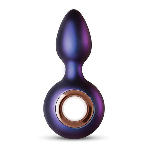 Deep Space Vibrating Anal Plug with Loop Handle Butt Plug Hueman 