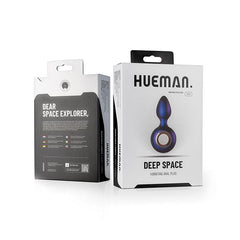 Deep Space Vibrating Anal Plug with Loop Handle Butt Plug Hueman 