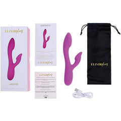 Amethyst Dual Stimulator Vibrator Vibrator Elixir Play 