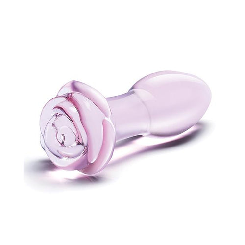 Rosebud 5" Glass Butt Plug Butt Plug Glas 