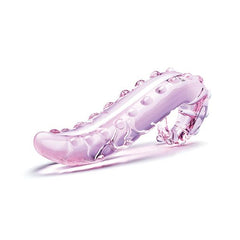 Lick It Textured 6" Glass Dildo Dildo Glas 