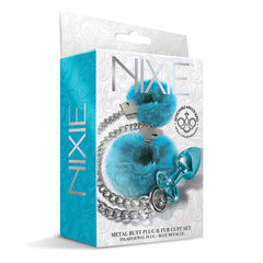 Jewel Butt Plug and Cuff Set Butt Plug Nixie 