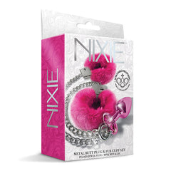 Jewel Butt Plug and Cuff Set Butt Plug Nixie 