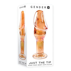 Gender X Just the Tip Glass Plug Butt Plug Evolved 