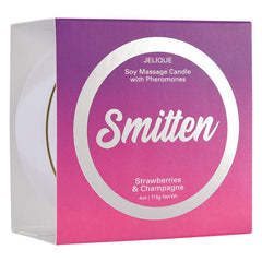 Pheromone Massage Candle Candle Jelique Smitten Strawberry & Champagne 