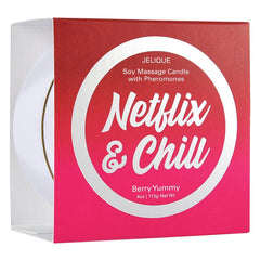 Pheromone Massage Candle Candle Jelique Netflix & Chill Berry Yummy 