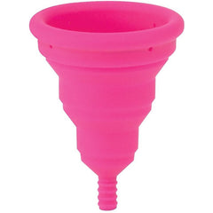 Lily Cup Compact Collapsible Menstrual Cup Menstrual Cup Intimina Size B - Pink 