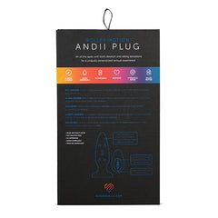 Andii Vertical Roller Motion Butt Plug Butt Plug Nu Sensuelle 