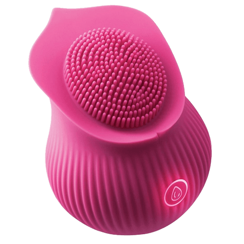 Inya The Bloom Textured Flower Vibe Vibrator NS Novelties Magenta 